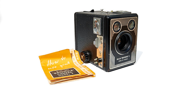Photo of the Kodak Six-20 Brownie E