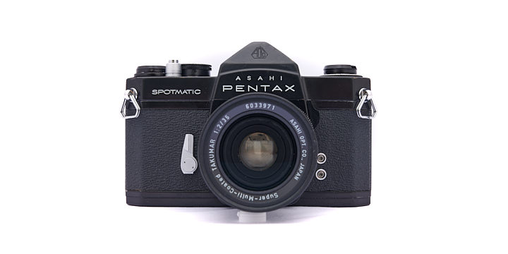 photograph of the Asahi Pentax Spotmatic film camera